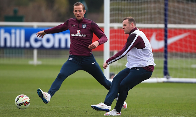 Kane and Rooney may fight for the same spot with England